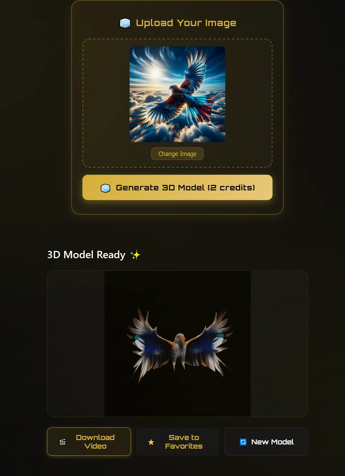 Original image — 3D Generator