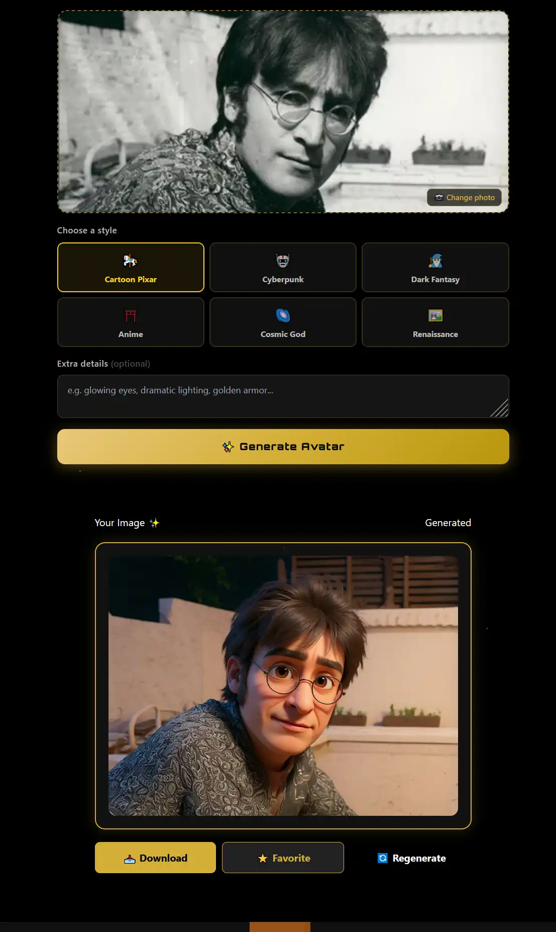 Avatar Generator screenshot