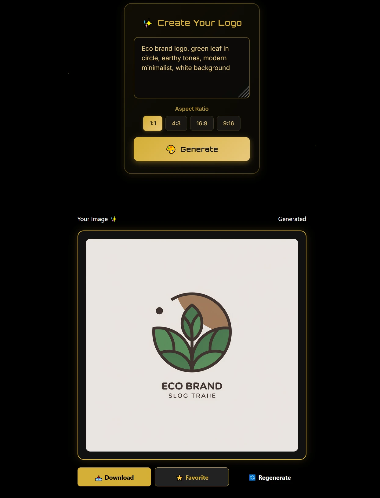 Logo Generator screenshot